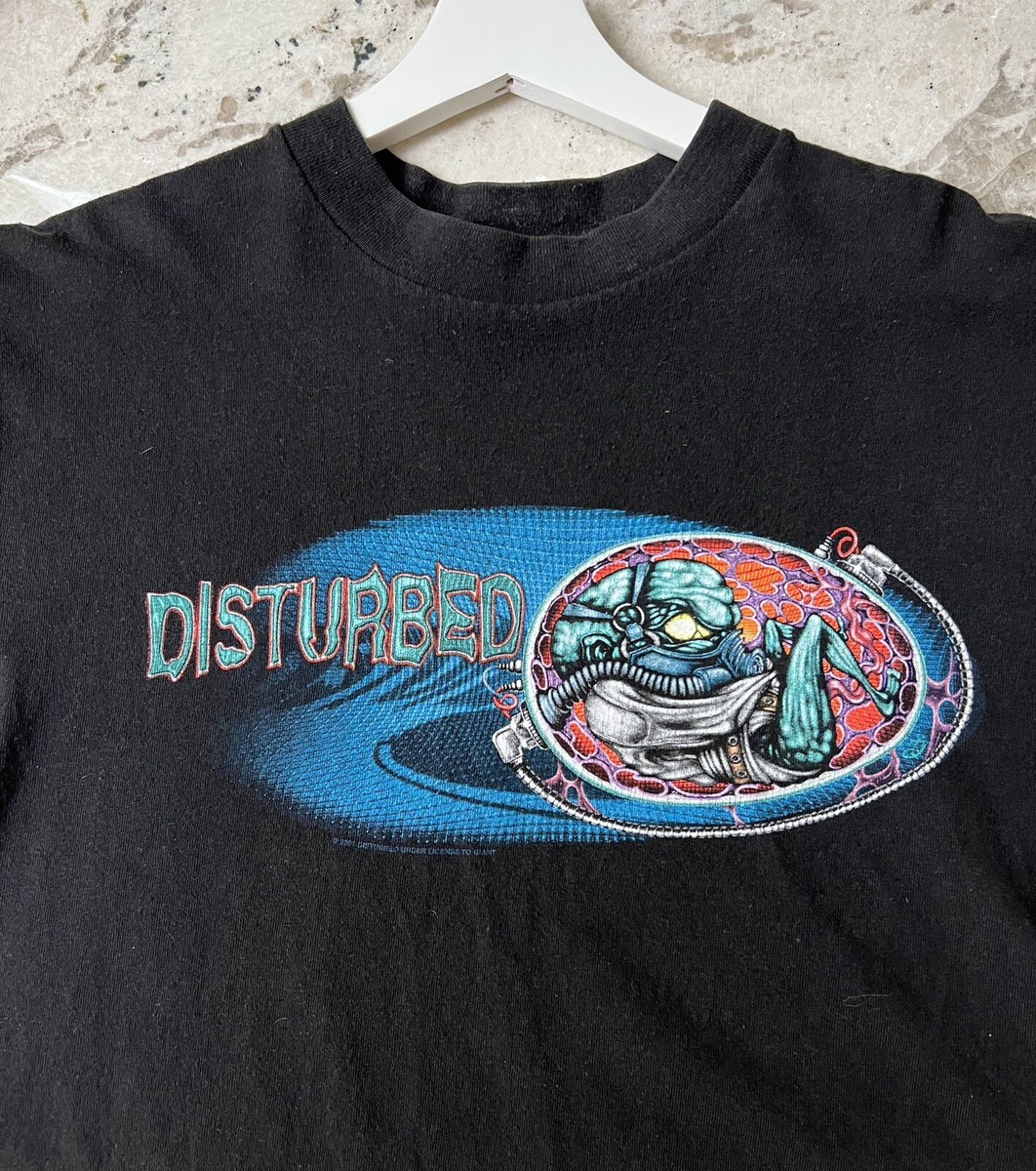 Disturbed Tシャツ ビンテージ当時物2001年 新品Giantタグ｜メンズ