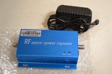 RF Micro-Power Repeater Signal Intensifier Amplifier CDMA850MHZ w/AC Adapter