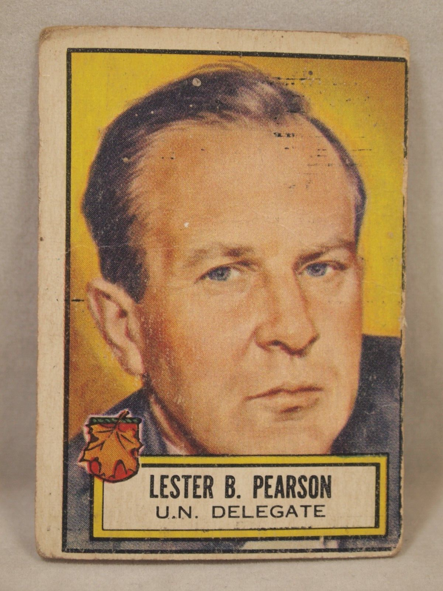 1952 Topps Look n See Trading Card #99 Lester B. Pearson U.N. Delegate |  eBay