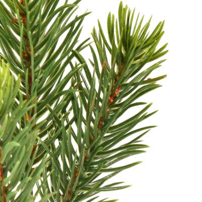 Künstliche Fichtenzweige für Tischdeko und Weihnachtskränze flexibel dekorativ