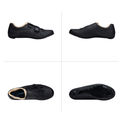 Chaussures De Cyclisme Shimano RC3 Femmes - Noires, Taille 40 / US 8, Modèle RC300WW