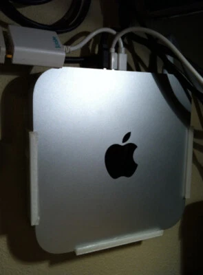 WOP Wall Mount Holder / Under Desk Mount for Mac Mini 2nd, 3rd, 4th gen PC
