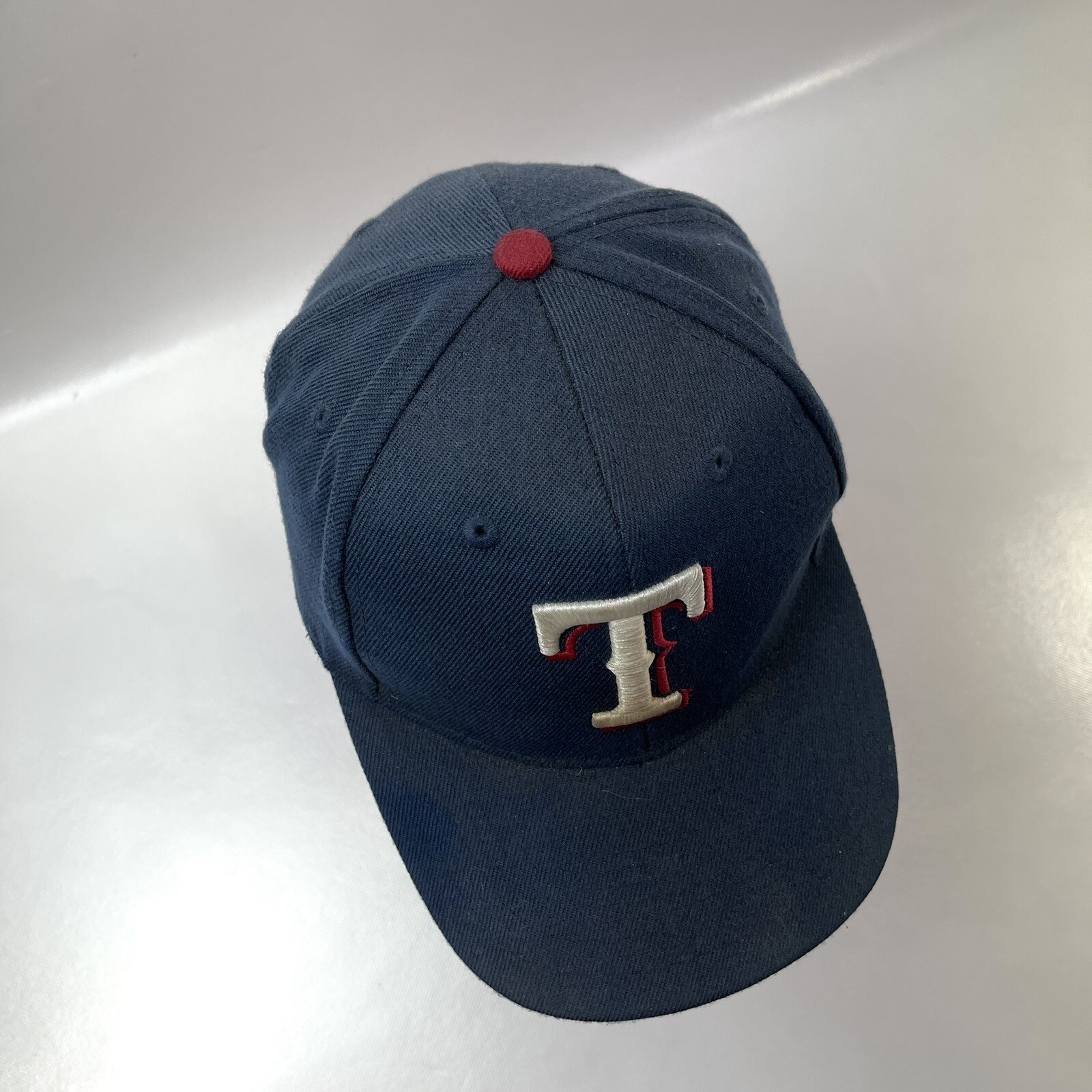 Texas Rangers Basic Solid Blue Baseball Hat Cap A… - image 8