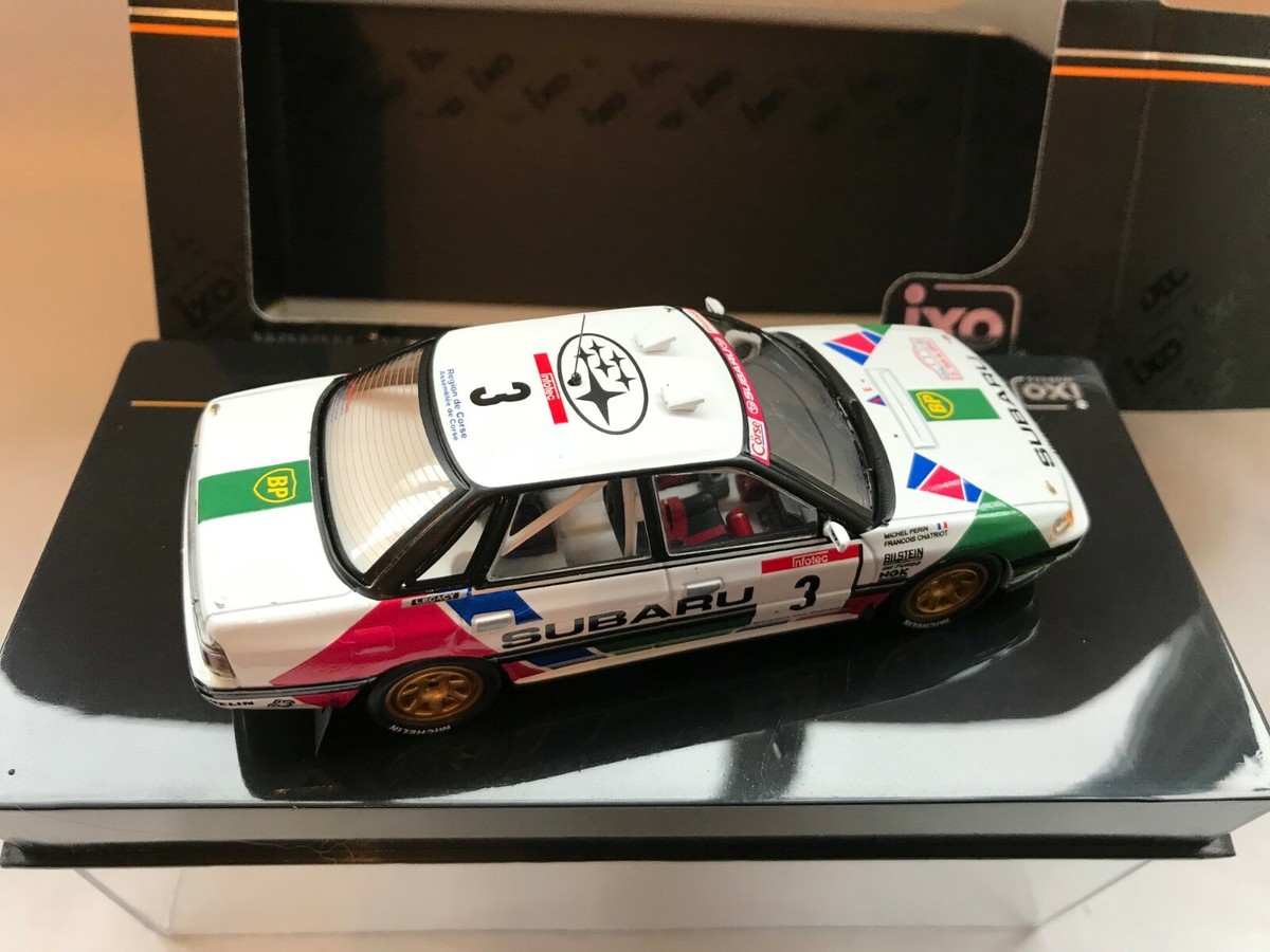 Voiture Miniature Subaru Legacy RS #3 Rally 1991 Au 1:43 - IXO édition Limitée RAC211 - Collection Voiture Rallye