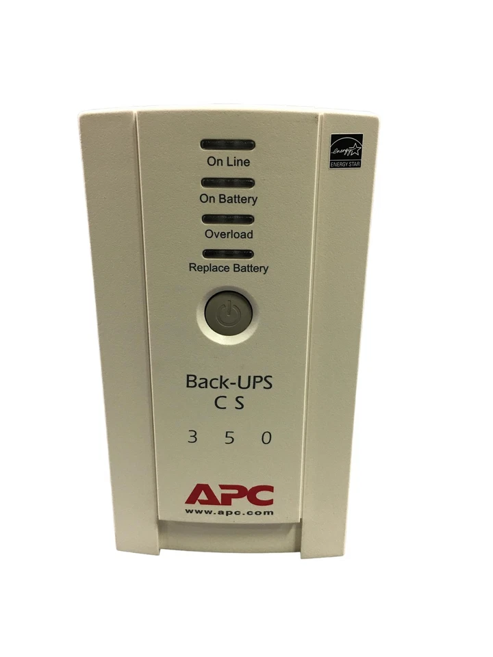 APC Back-UPS CS350 6 Outlets Uninterruptible Power Supply BK350 NO Battery - Image 2 of 4