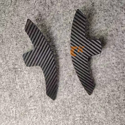 Steering Wheel Black Carbon Fiber Shift Paddles for Mercedes Benz General Model