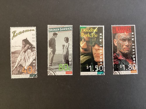 NEW ZEALAND USED CTO SET-1996 CENTENARY OF NEW ZEALAND CINEMA. SG 2014/7
