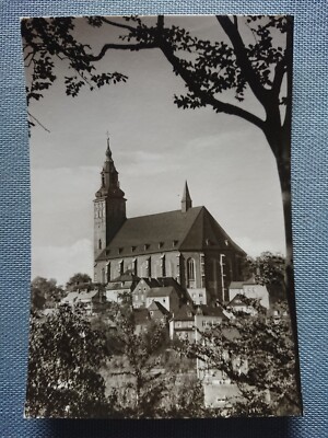 alte Ansichtskarte Postkarte AK Schneeberg Erzgebirge Kirche St. Wolfgang DDR
