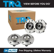 TRQ Wheel Hub Bearings Assembly Set Front & Rear Fits Mini