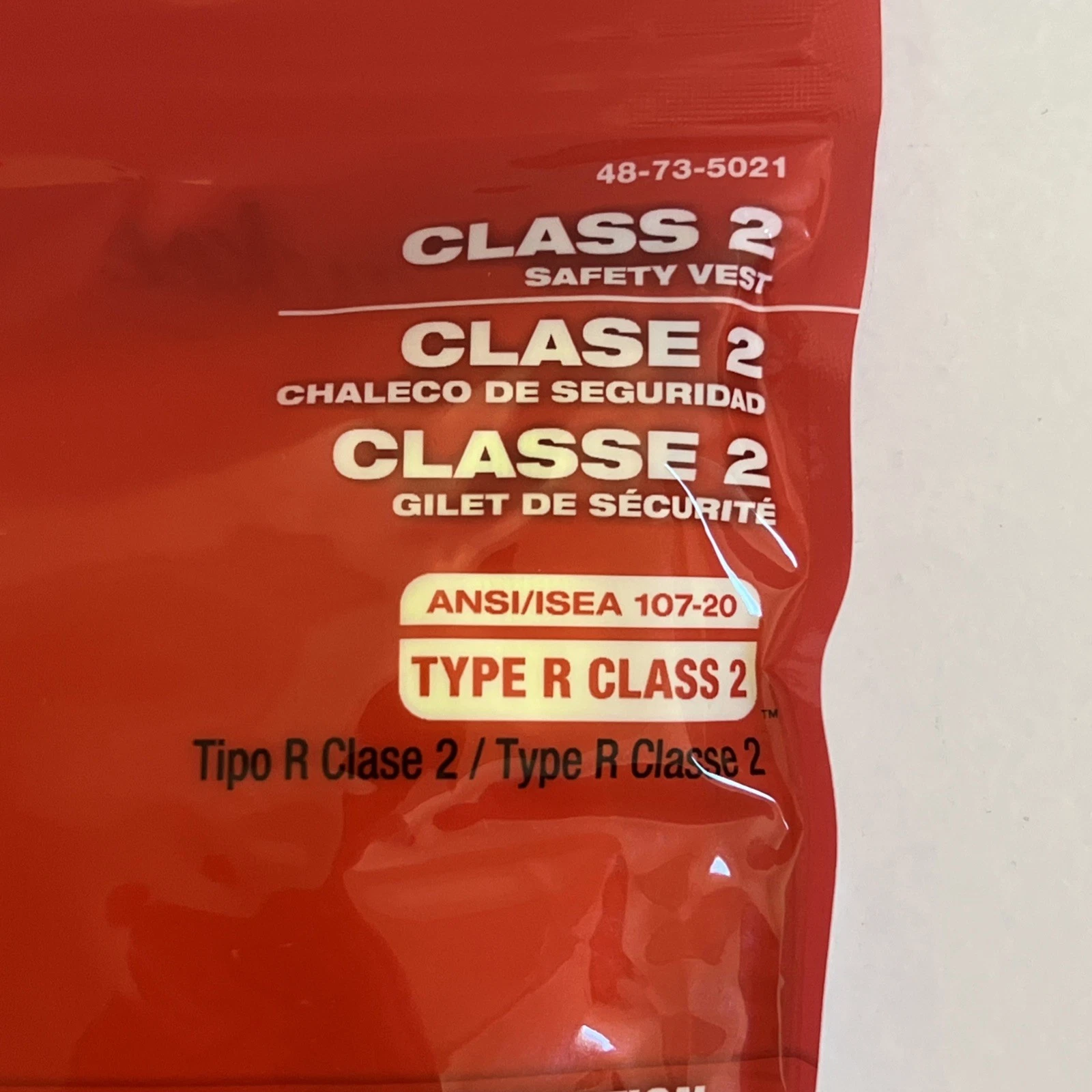 2 PACK Milwaukee 48-73-5021 Class 2 Safety Vest - 10 Pockets - SIZE S/M - Sealed image 3