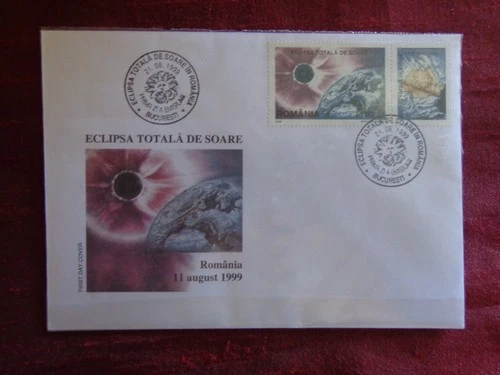 1999 - FDC - ROMANIA - SPACE , TOTAL ECLIPSE OF SOARE