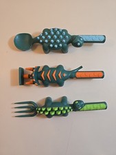 Set Of 3 Constructive Eating Dino Utensils