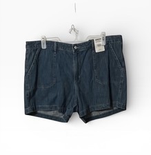 NWT Signature Levi Strauss Women s Everyday Shorts Size 20 Denim Blue