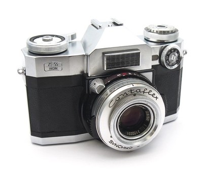 Zeiss Ikon Contaflex Super 35mm Spiegelreflexkamera mit 50mm F2.8 Tessar Objektiv - UK Händler