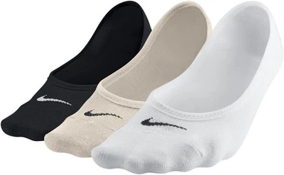 Nike Lot De 3 Chaussettes Sport Pour Femmes Sneakers Füßlinge, Respirant - Photo 1/2