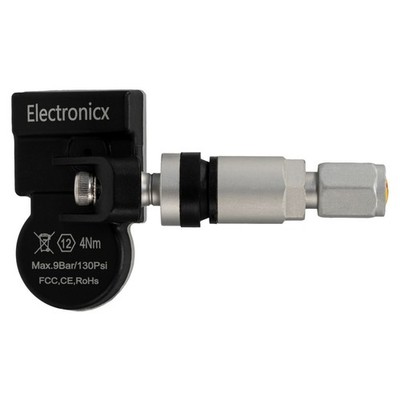 1x Reifendrucksensor RDKS Sensor Metallventil Silber für Geely Vision X3 2017-20