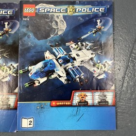 Lego Space Police 5974 Instruction Manual Books Set of 2 ONLY