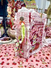Luxury Handmade Junk Journal –Custom Strawberry Shortcake Inspired | Art Journal