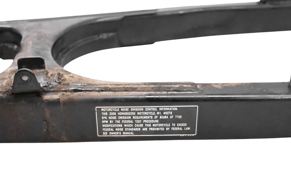 06 Honda Nighthawk 250 Rear Swingarm CB250 - Image 3 of 4