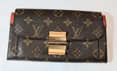 Louis Vuitton M60671 Monogram Canvas Elysee Wallet Long Wallet