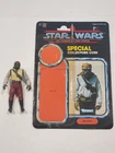 Vintage Star Wars Barada with full uncut cardback 1985 POTF Last 17 Kenner