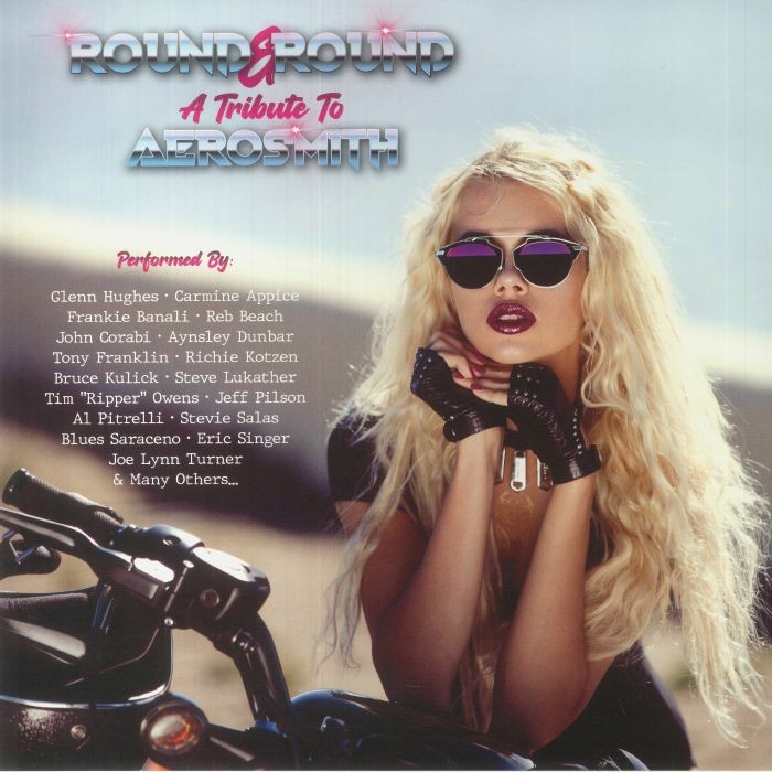 VARIOUS - Round & Round: A Tribute To Aerosmith - TRANSLUCENT PURPLE VINYL LP