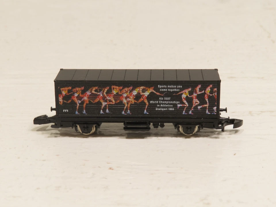 Marklin 31964 Z Mini Club DB Two Axle Container Car 4th IAAF 1993 LN - Image 3 of 4