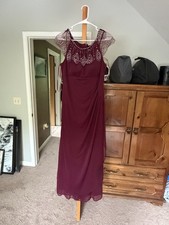 DJ-JAZ Women's Formal Dress Fuchsia, Size 14