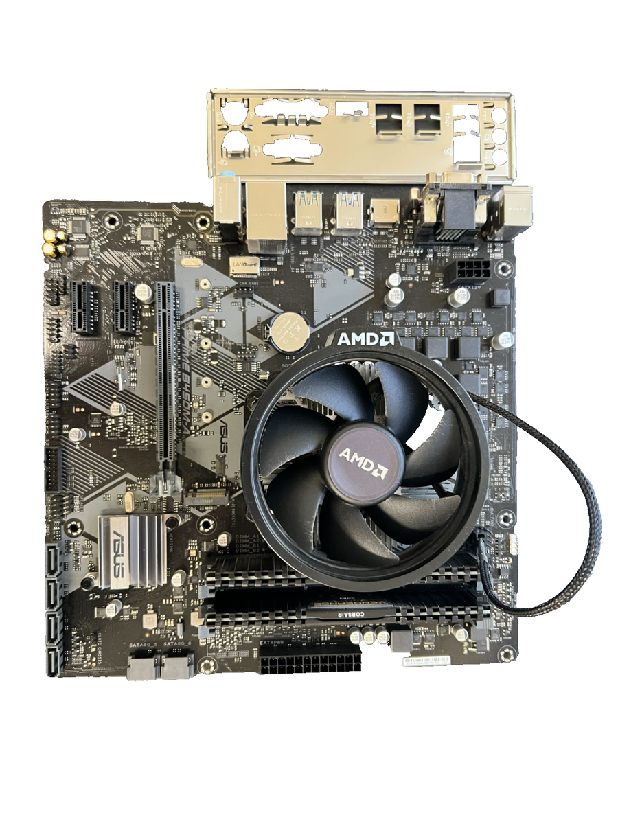 ASUS PRIME B450M-A-AMD Ryzen 5 2600X@3.6GHz 16GB DDR4 Ram Micro