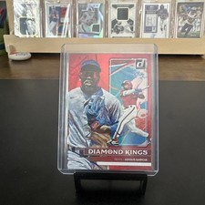 2022 Donruss Red Diamond Kings Holo Adolis Garcia # 15 Texas Rangers