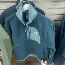 The North Face Women's Lightweight Zip Jacket Blue/Light Blue Logo Accent Size S