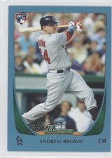 2011 Bowman Draft Blue 248/499 Andrew Brown #17 0l1