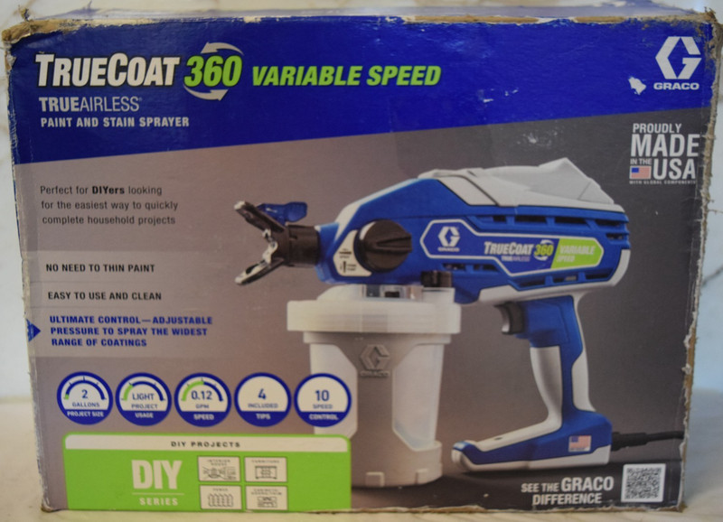 Graco True Coat 360 Variable Speed Sprayer