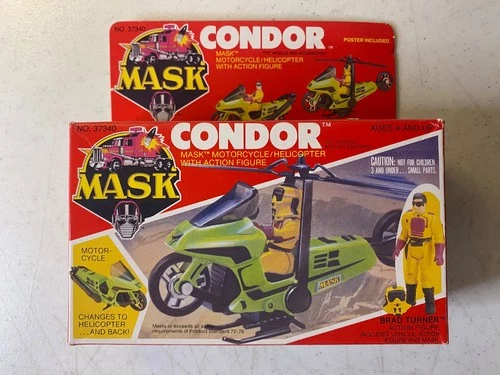 M.A.S.K. Vintage Action Figure Vehicle CONDOR BOX ONLY 1986 Kenner MASK