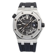 Audemars Piguet Royal Oak Offshore 15703ST SS Black Dial Automatic Men's 42MM