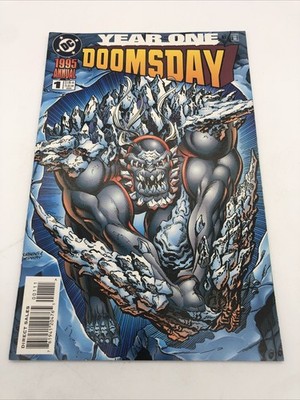 Doomsday Annual #1 Newsstand Variant (DC Comics December 1995)