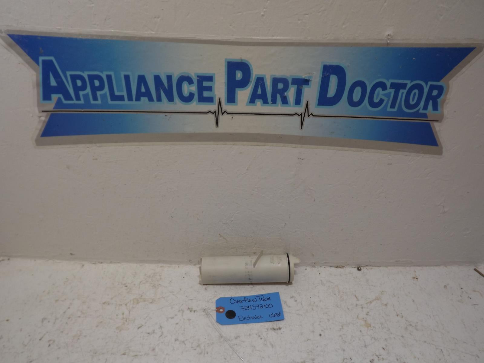 Electrolux Washer 7134372100 Overflow Tube Used