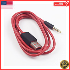 USB 3.5mm Cable Wireless Charger for Beats By Dre Studio Wireless Headphones USA