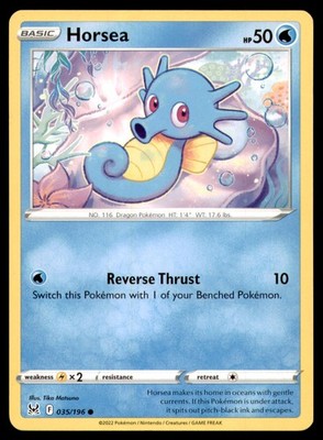 Horsea 035/196 Lost Origin 2022 Tika Matsuno NM/M