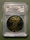 2024 Ruthenium and Gold 1 of 500 ICG Genuine Silver Eagle