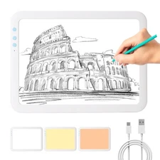 Wireless A3 LED Light Box for Tracing, High Capacity 3500mAh Lithium Battery ...