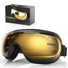 Eyeris 3 Eye Massager with Heat and Cooling Voice Control, FSA Eligible HSA, ...