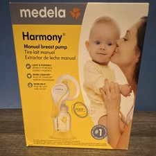 Medela Harmony Manual Breast Pump with Collection Bottle BRAND NEW-CLOSED BOX 