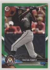 2018 Bowman Draft Green 90/99 Tristan Pompey #BD-129 6h5