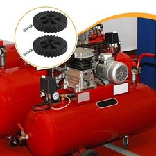 2x Air Compressor Wheels Dia 6.42inch Easy to Install Air Compressor Casters