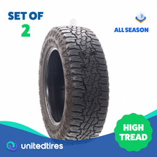 Set Of 2 Used 27560r20 Goodyear Wrangler Ultra Terrain At 115s - 1232