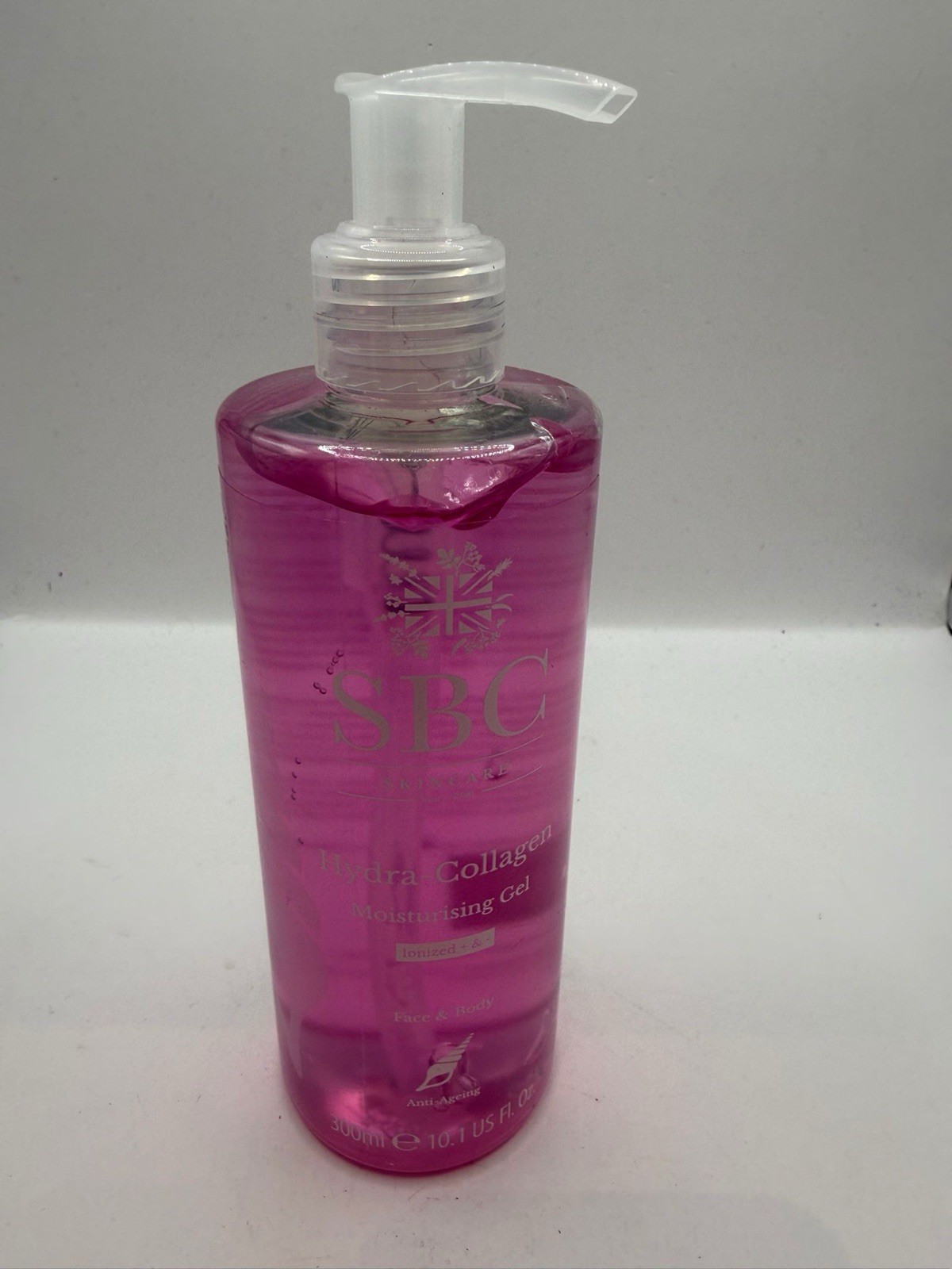SBC Hydra-Collagen Moisturising Gel 300ml Anti-Ageing Face Body Hydrate Smooth