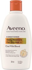 Image of Aveeno hydrating oat milk scalp soothing shampoo for dry hair 300ml Fast Ship