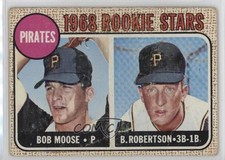 1968 Topps 1968 Rookie Stars Bob Moose Bob Robertson #36 6g3