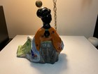 asian woman girl statue chinese or japanese big beautiful mid century mcm 1950s — photo 3